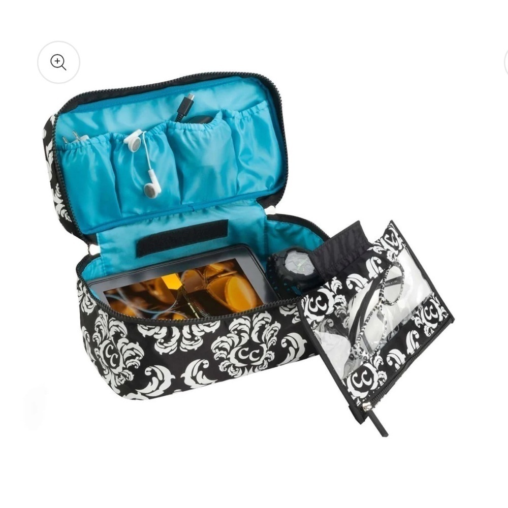 NWT Clever Container‎ Travel Pouch Tech, Cosmetic, Charges, Medicine, Kid…